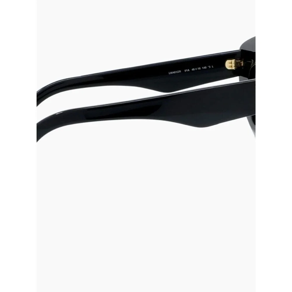 Loewe Retro Screen Black Cat-Eye Sunglasses NWOT